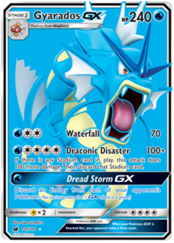 Gyarados GX - Crimson Invasion #101