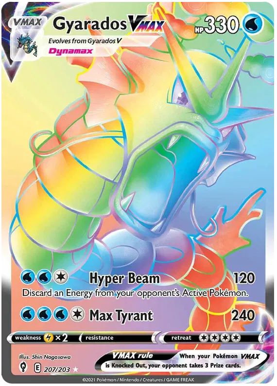 Gyarados VMAX - Evolving Skies #207