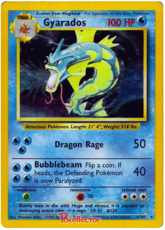 Gyarados - Base Set #6