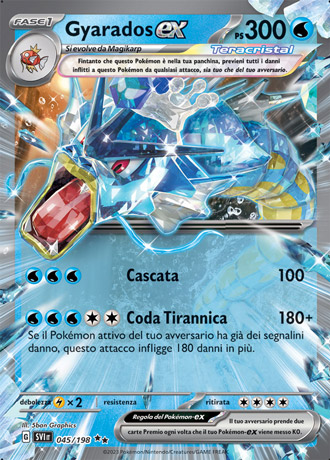 Gyarados ex - Scarlatto & Violetto #45