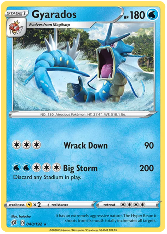 Gyarados - Rebel Clash #40