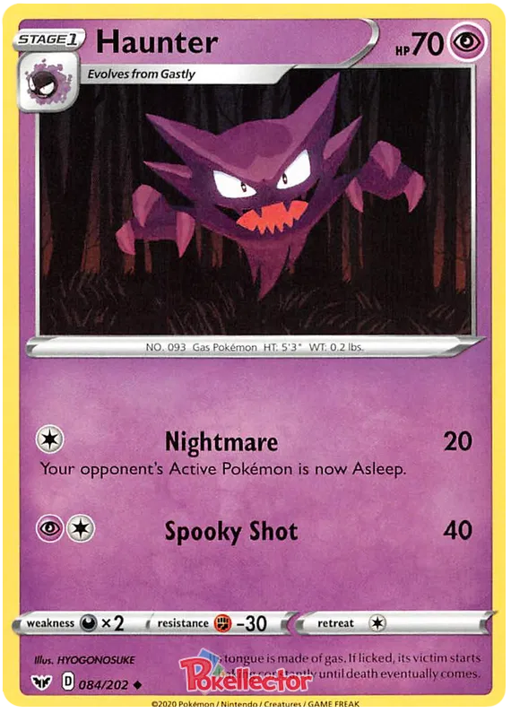 Haunter - Sword & Shield #84