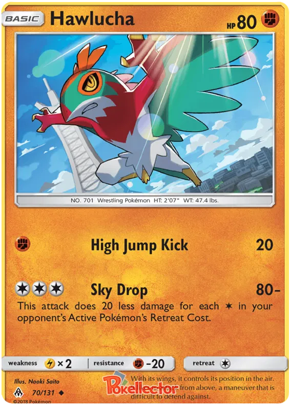 Hawlucha - Forbidden Light #70