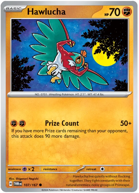 Hawlucha - Crepuscolo Mascherato #107