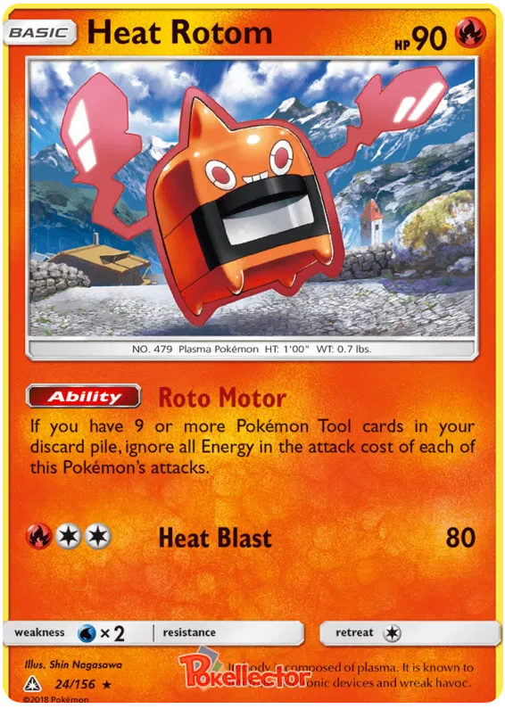 Heat Rotom - Ultra Prism #24