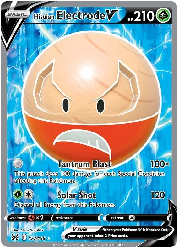 Hisuian Electrode V - Lost Origin #172