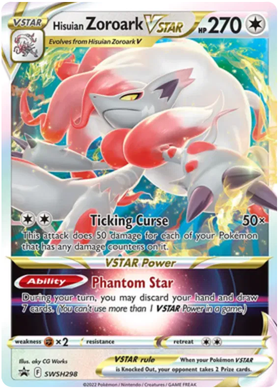 Hisuian Zoroark VSTAR - Sword & Shield Promos #298