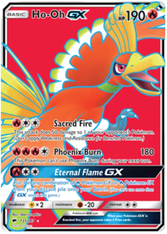 Ho-Oh GX - Burning Shadows #131