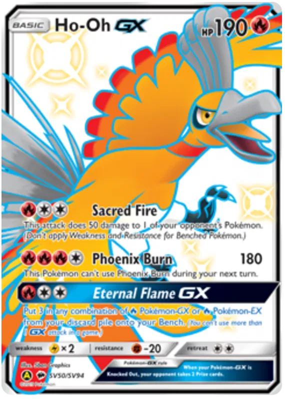 Ho-Oh GX - Hidden Fates #50