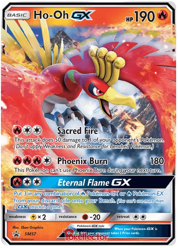 Ho-Oh GX - Sun & Moon Promos #57