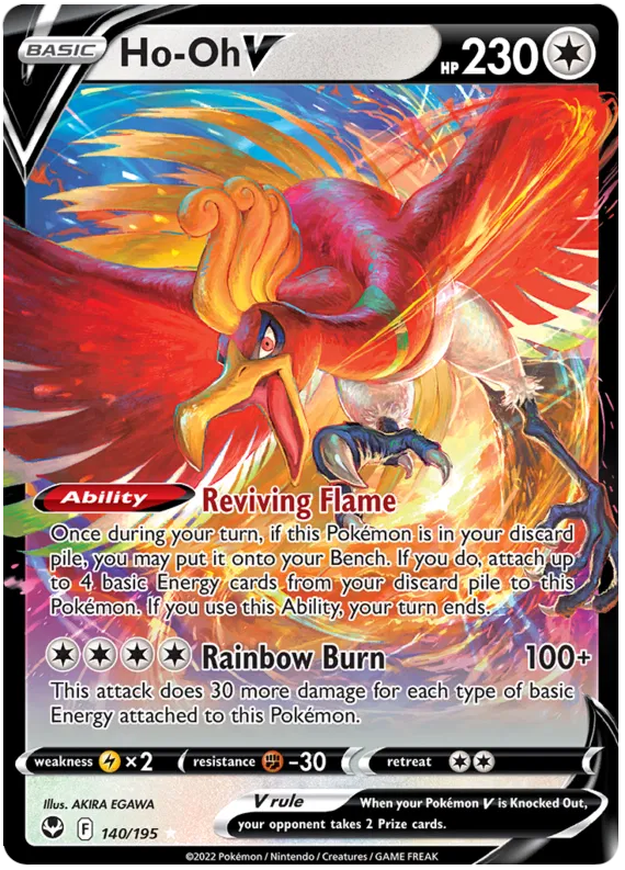 Ho-Oh V - Tempesta Argentata #140