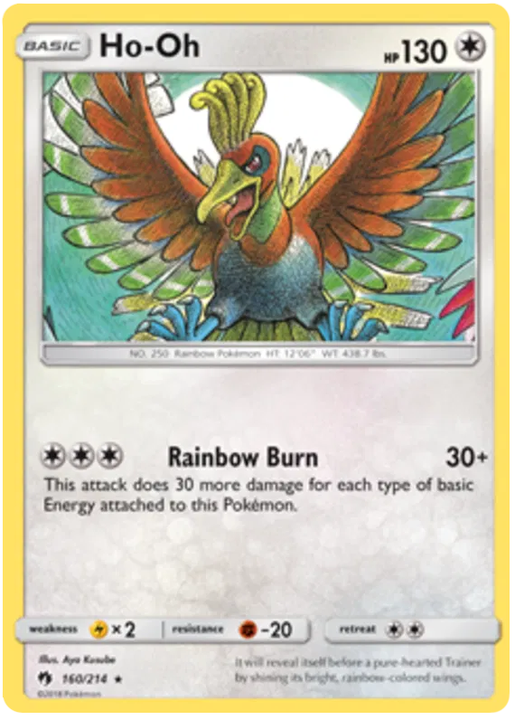 Ho-Oh - Lost Thunder #160