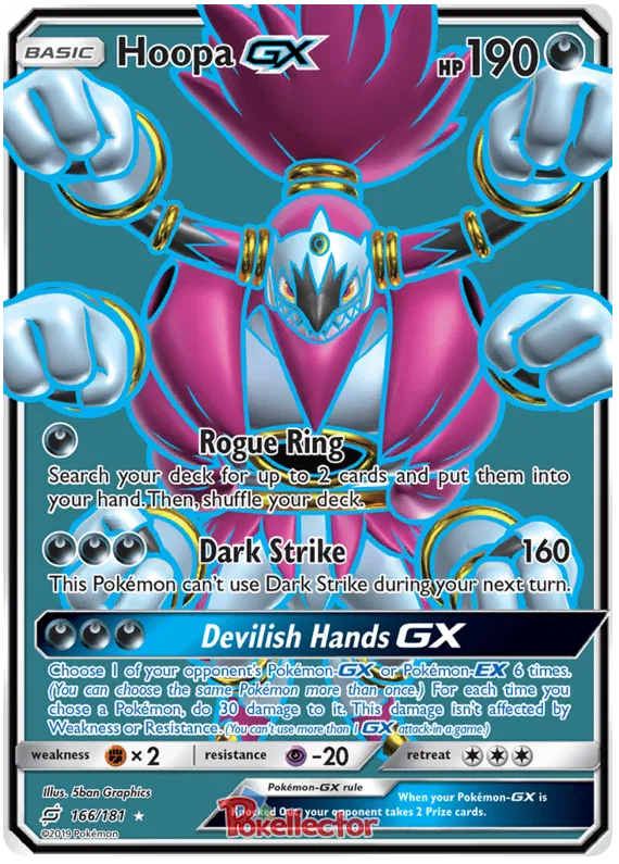 Hoopa GX - Team Up #166