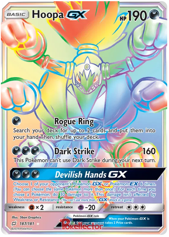 Hoopa GX - Team Up #187