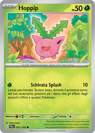 Hoppip - Evoluzioni A Paldea	 #1