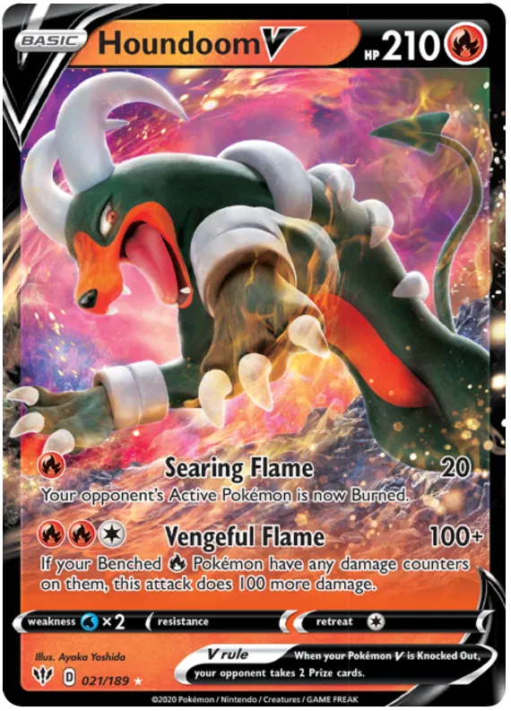 Houndoom V - Darkness Ablaze #21