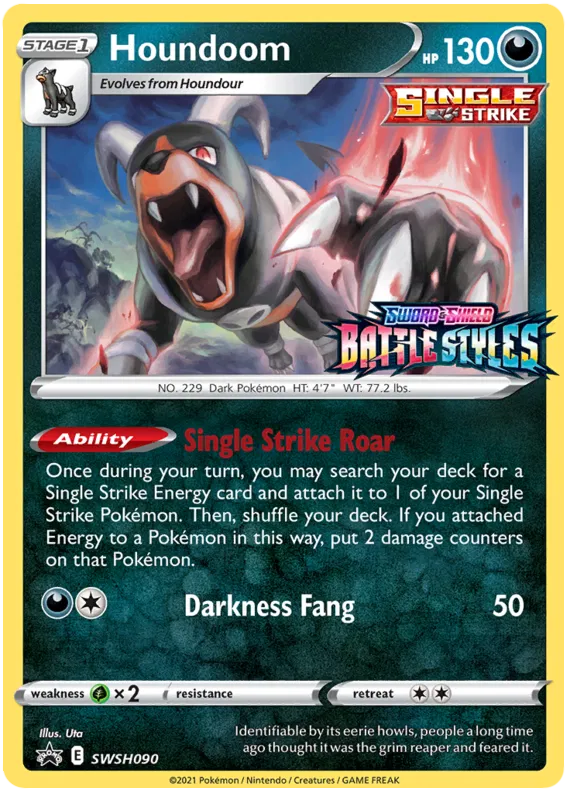 Houndoom - Sword & Shield Promos #90