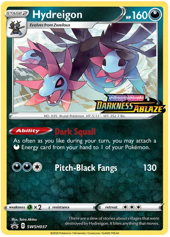 Hydreigon - Sword & Shield Promos #37