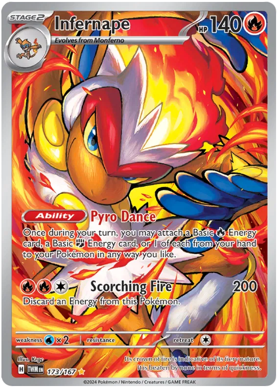 Infernape - Crepuscolo Mascherato #173