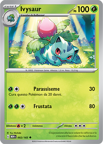 Ivysaur - Scarlatto & Violetto - 151 #2