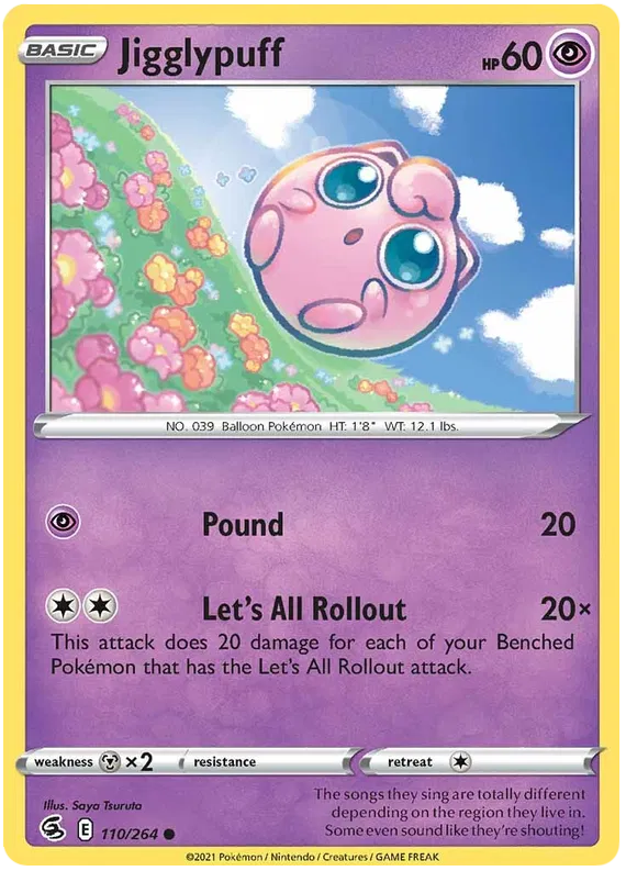 Jigglypuff - Fusion Strike #110