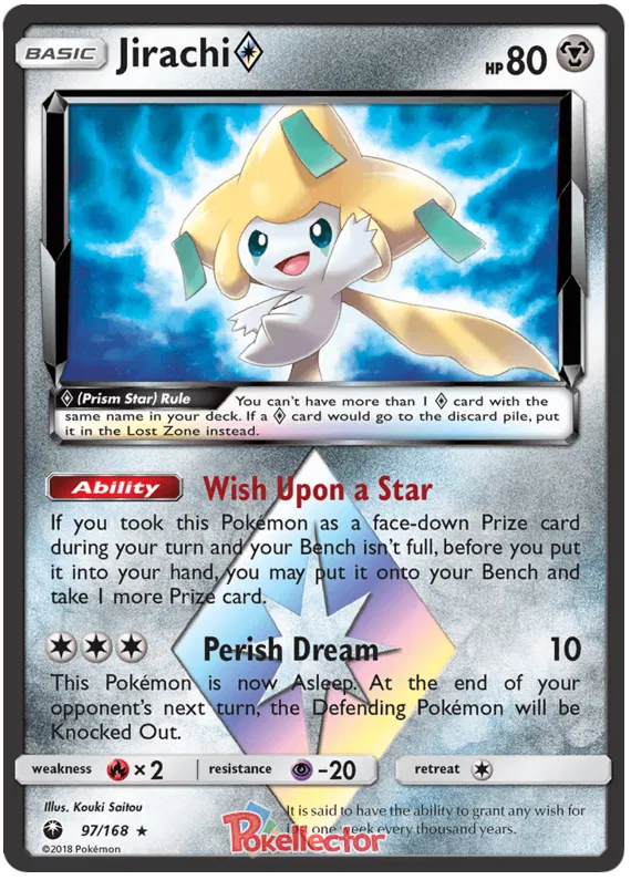 Jirachi Prism Star - Celestial Storm #97