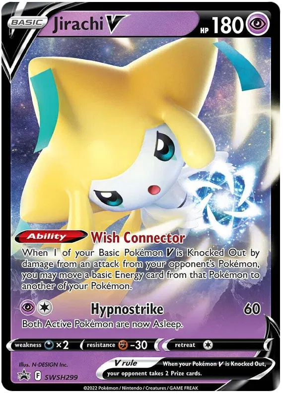 Jirachi V - Sword & Shield Promos #299