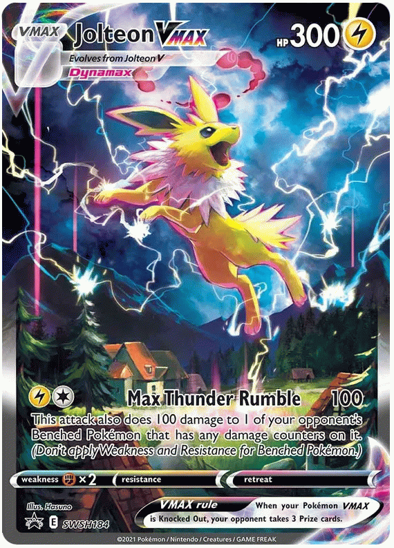 Jolteon VMAX - Sword & Shield Promos #184