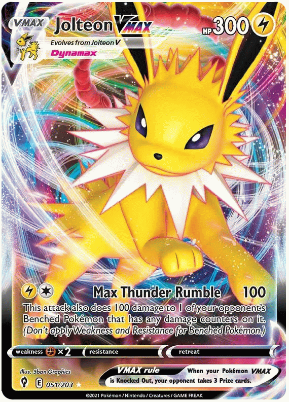 Jolteon VMAX - Evolving Skies #51