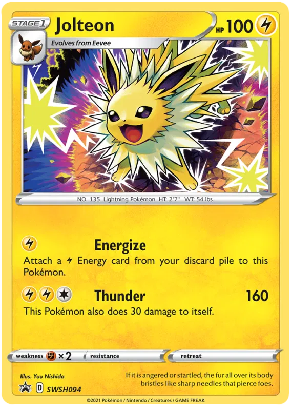 Jolteon - Sword & Shield Promos #94