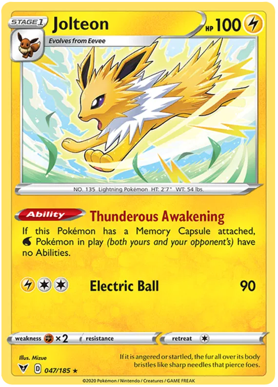 Jolteon - Vivid Voltage #47