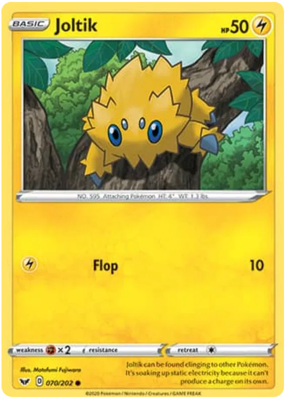 Joltik - Sword & Shield #70