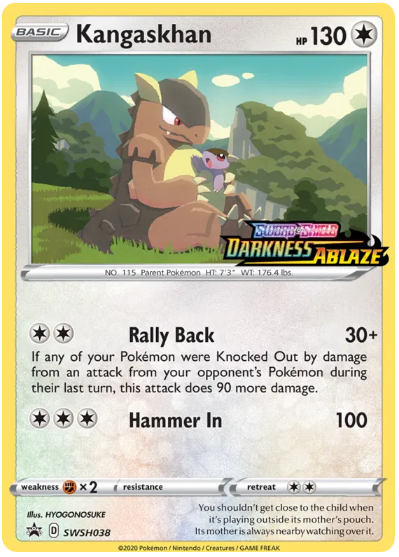 Kangaskhan - Sword & Shield Promos #38