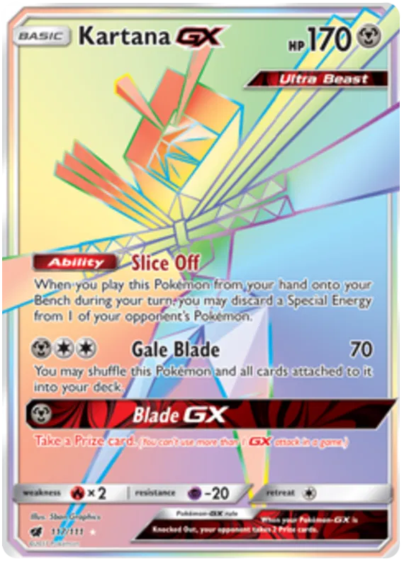 Kartana GX - Crimson Invasion #117