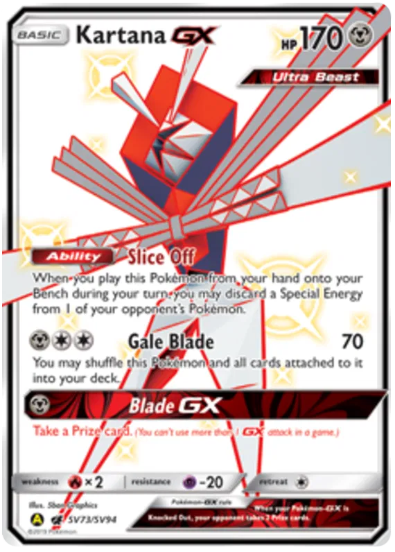 Kartana GX - Hidden Fates #73