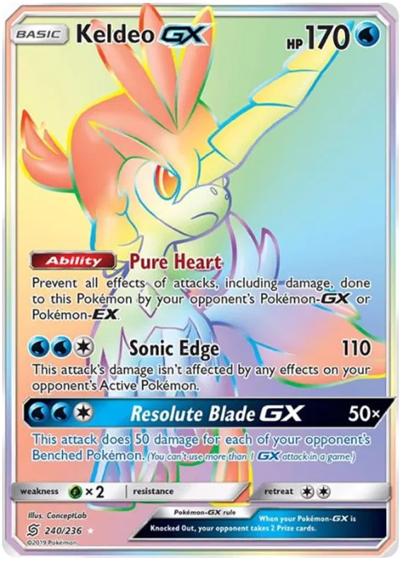 Keldeo GX - Unified Minds #240