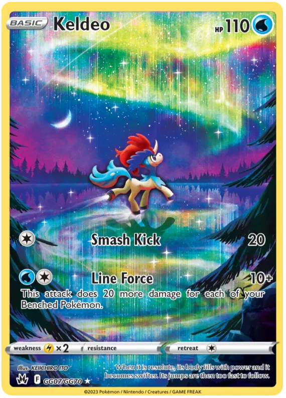 Keldeo - Crown Zenith - Galarian Gallery #7