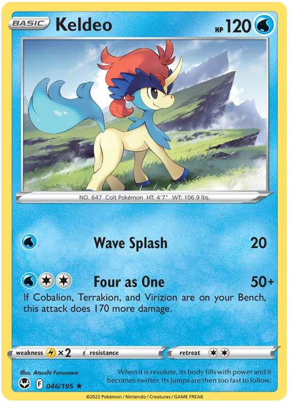 Keldeo - Tempesta Argentata #46