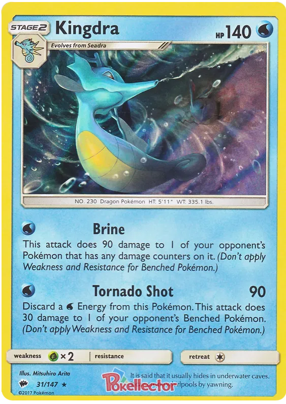 Kingdra - Burning Shadows #31