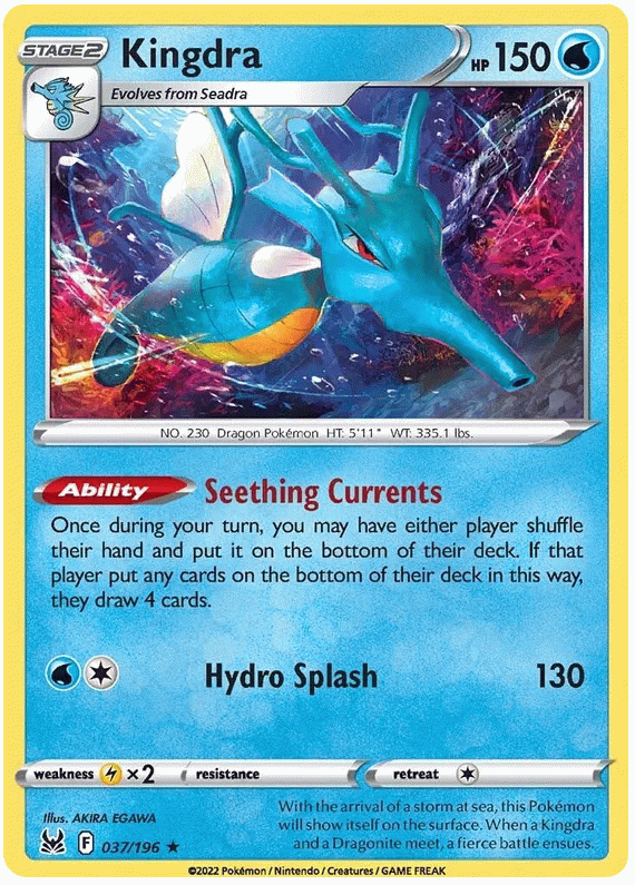 Kingdra - Lost Origin #37