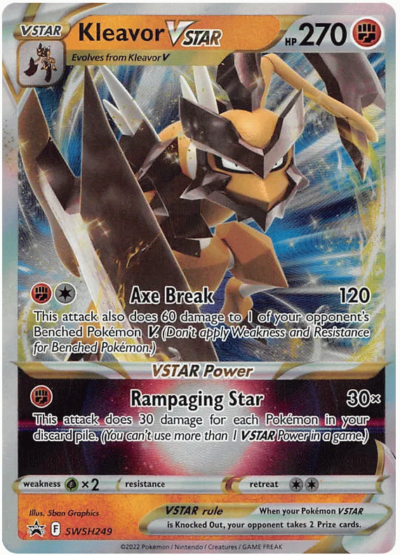 Kleavor VSTAR - Sword & Shield Promos #249