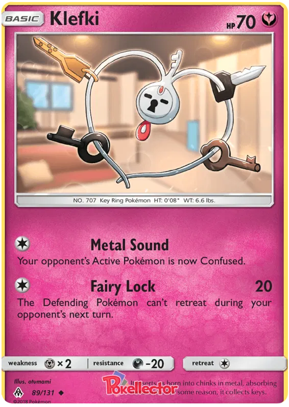 Klefki - Forbidden Light #89