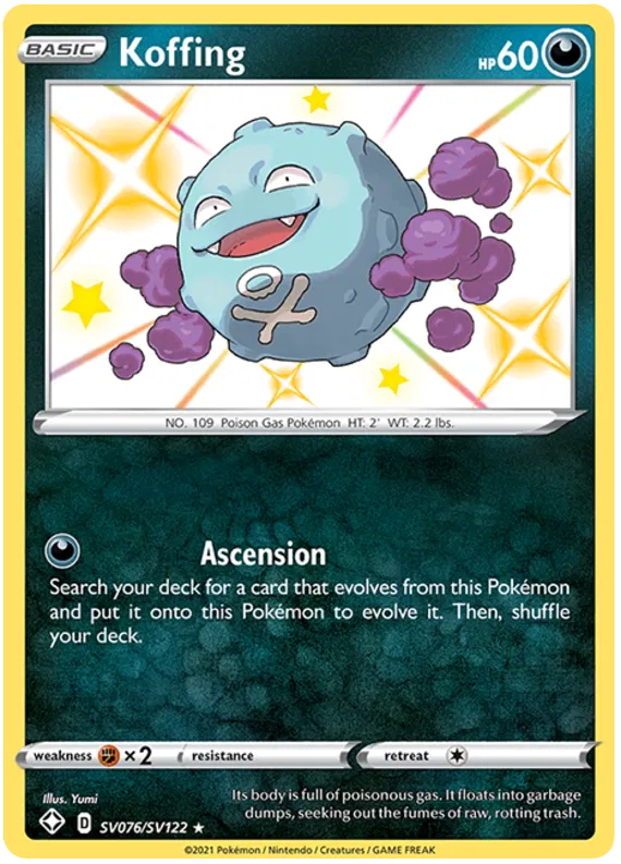 Koffing - Shining Fates #76