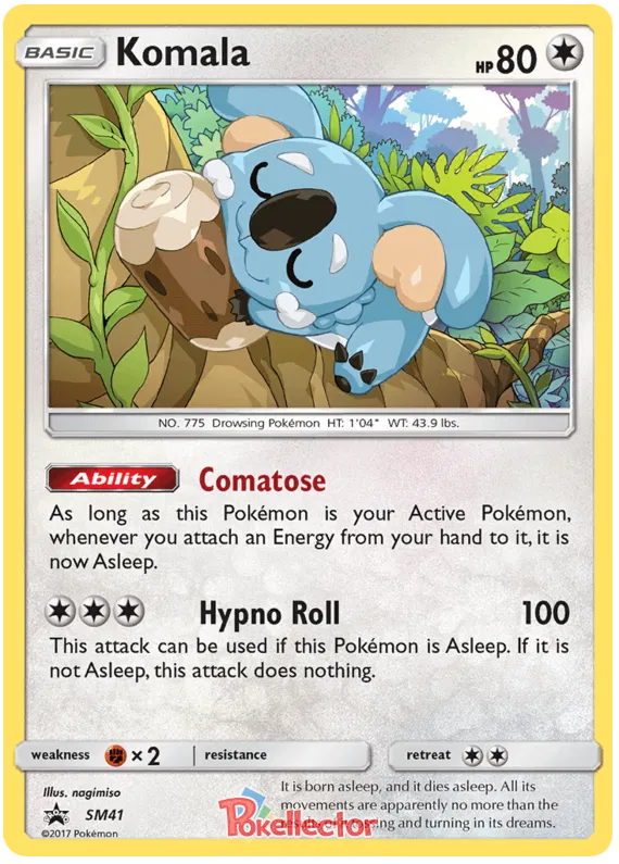 Komala - Sun & Moon Promos #41