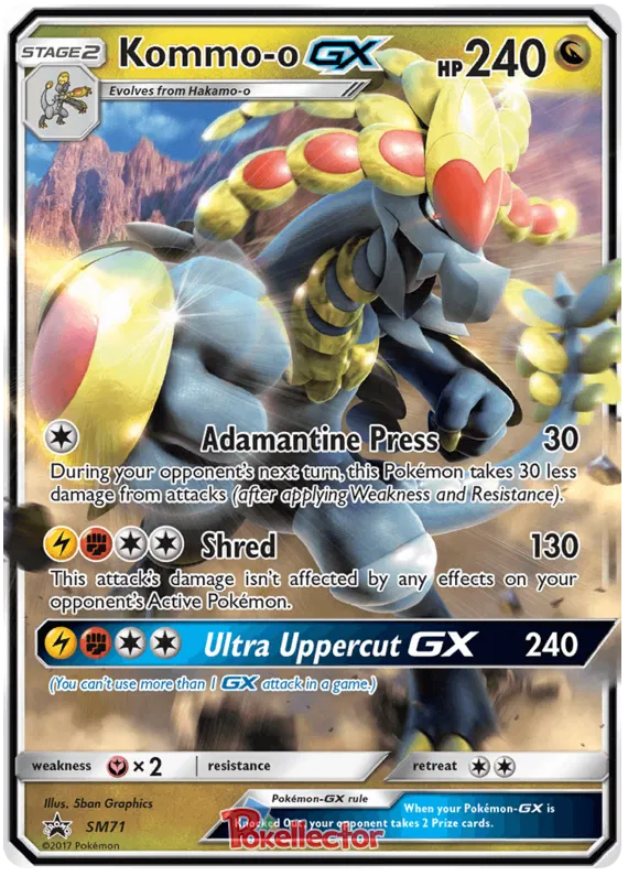 Kommo-o GX - Sun & Moon Promos #71