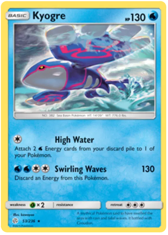 Kyogre - Cosmic Eclipse #53