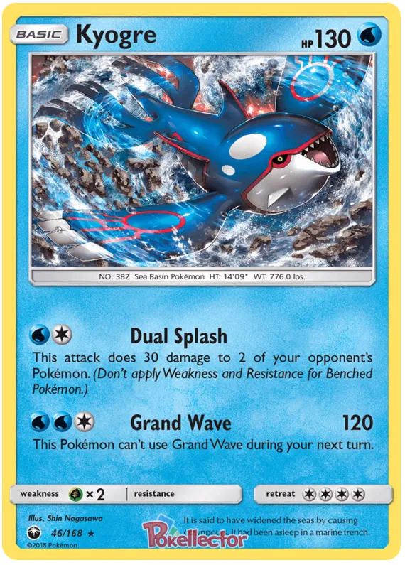 Kyogre - Celestial Storm #46