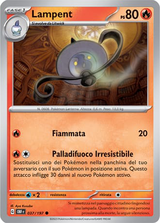 Lampent - Ossidiana Infuocata #37