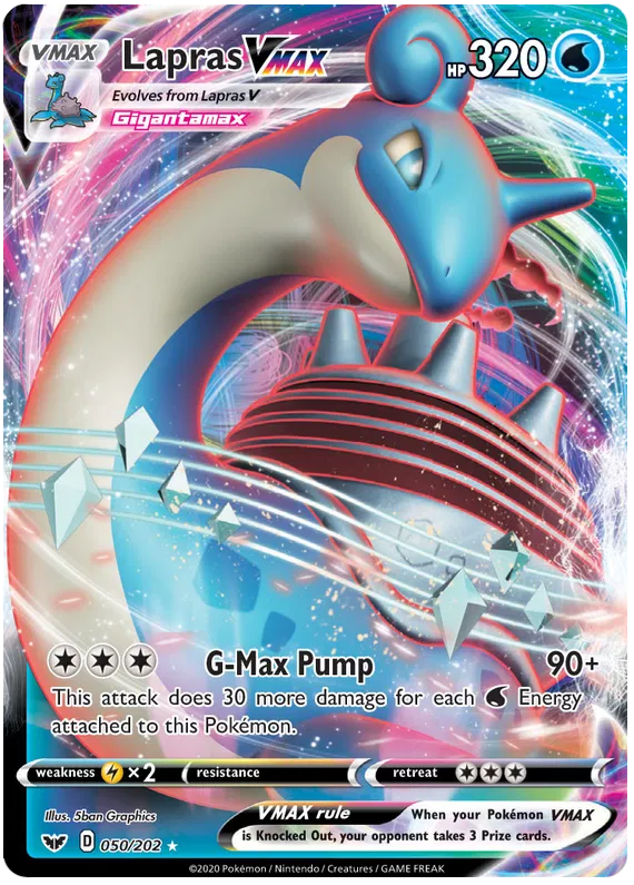 Lapras VMAX - Sword & Shield #50