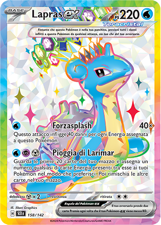 Lapras ex - Corona Astrale #158